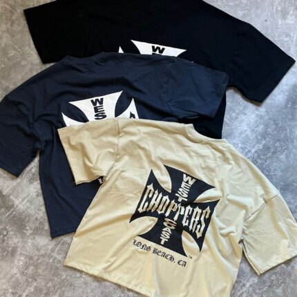 REMERA BOXY CHOPPER