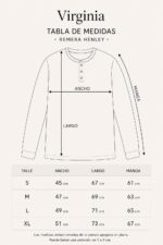 REMERA M/L HENLEY PREMIUM - Imagen 7