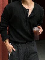 REMERA M/L HENLEY PREMIUM - Imagen 2