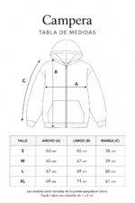 CAMPERA FRISADA ARGENTO PREMIUM - Imagen 3