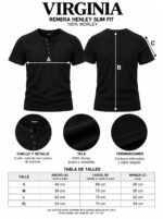 REMERA HENLEY MANGA CORTA - Imagen 5